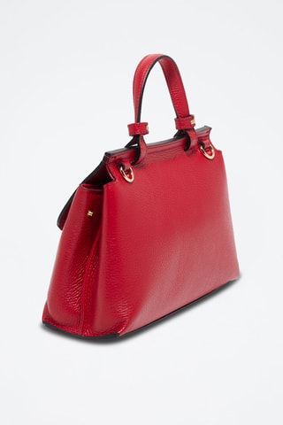 Borsa a tracolla in pelle Ciara - Rosso
