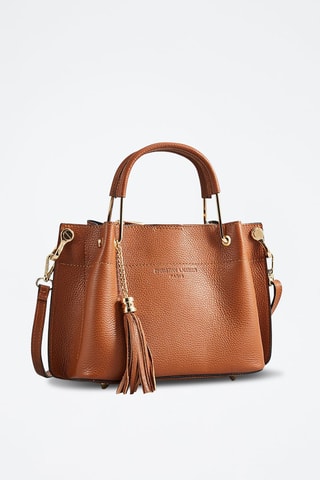 Borsa a mano in pelle Lamy - Marrone