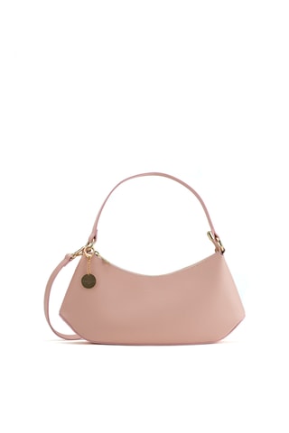 Bolso de piel Rory - Rosa