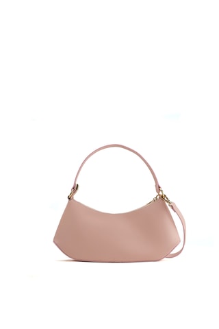 Bolso de piel Rory - Rosa