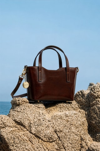 Borsa a mano in pelle Bailey - Marrone