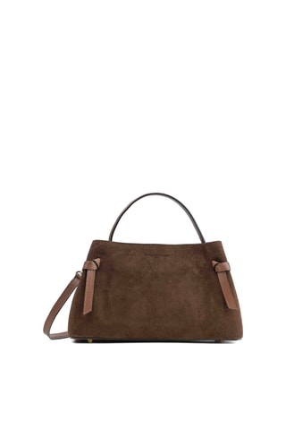 Borsa a mano in pelle Ada - Marrone