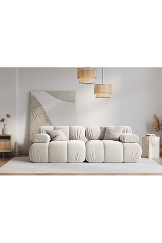 Canapé modulable Tropea Beige clair