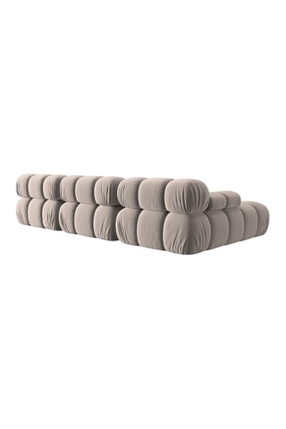 Canapé d'angle gauche modulable Tropea Beige