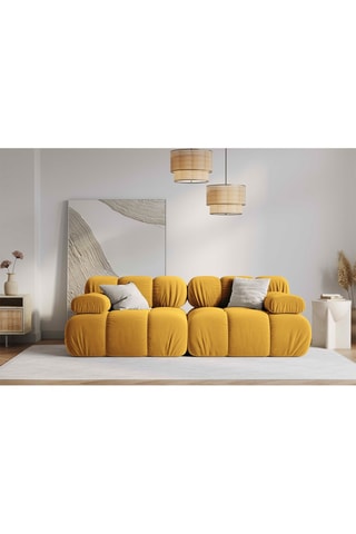 Canapé modulable Tropea Jaune