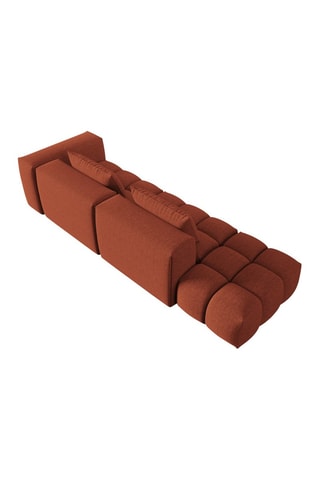 Canapé gauche modulaire Lorella - Corail