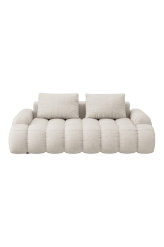 Canapé Orchid - Beige - 3 places - En tissu structurel