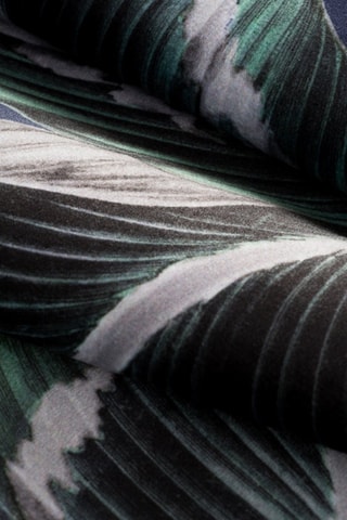 Coussin en velours Jungle - Vert - 40 x 40 x 14 cm