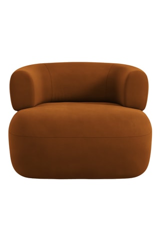 Fauteuil Aldrin - terracotta