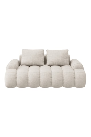 Canapé Orchid - Beige - 2 places - En tissu structuré