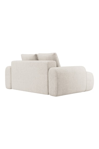 Canapé Orchid - Beige - 2 places - En tissu structuré