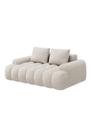 Canapé Orchid - Beige - 2 places - En tissu structuré