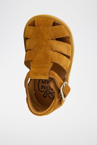 Sandálias em nobuck Poppy Daddy - Caramelo  - Castanho