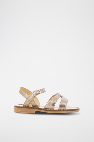Romanas de piel Hera Holy - Beige, marrón y rosa
