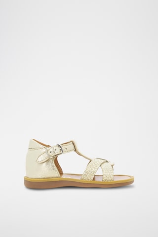 Sandalias de piel Poppy Xexe - Plateado