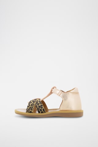 Sandalias de piel Poppy Xexe - Marrón