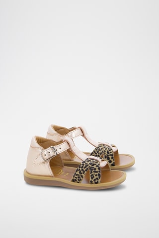 Sandalias de piel Poppy Xexe - Marrón