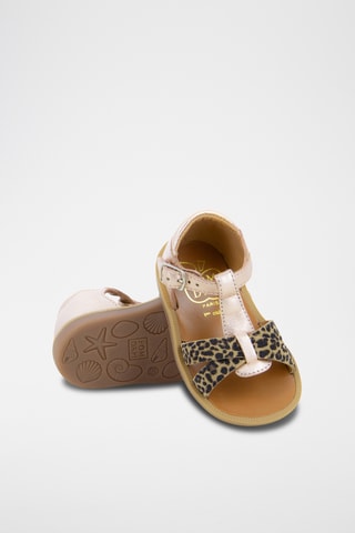 Sandalias de piel Poppy Xexe - Marrón