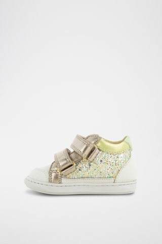 Zapatillas altas de piel ovina Bouba Easy Co - Blanco