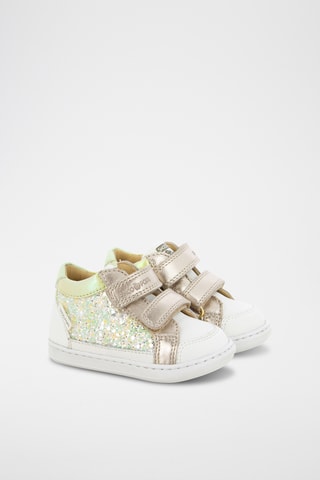Zapatillas altas de piel ovina Bouba Easy Co - Blanco
