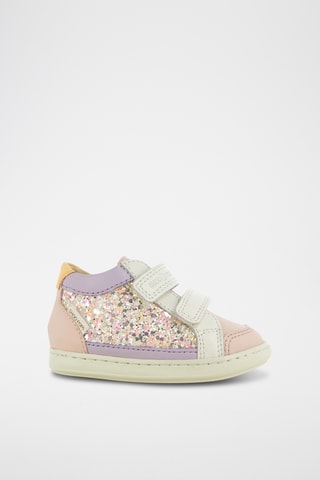 Zapatillas altas de piel ovina Bouba Easy Co - Rosa