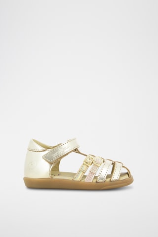 Alpargatas de piel ovina Pika Spart - Plateado