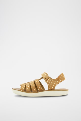 Alpargatas de piel Goa Spart - Camel