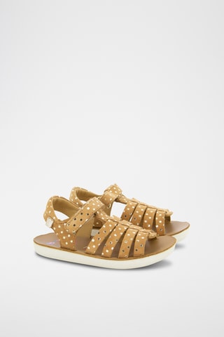 Alpargatas de piel Goa Spart - Camel