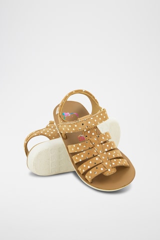 Alpargatas de piel Goa Spart - Camel