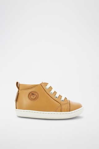 Botines de piel ovina Bouba Zip Lace - Camel