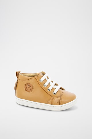Botines de piel ovina Bouba Zip Lace - Camel