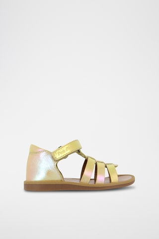 Sandalias de piel Poppy Strap Sl - Dorado