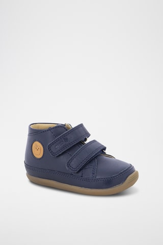 Botines de piel ovina Cupy Scratchy - Azul