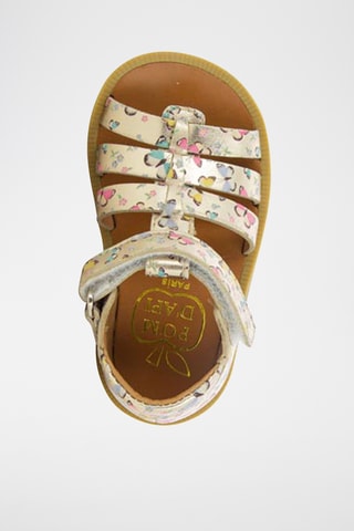 Sandalias de piel Poppy Strap - Multicolor