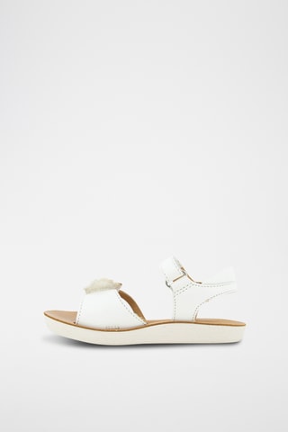 Sandálias de couro Goa Multi - Branco