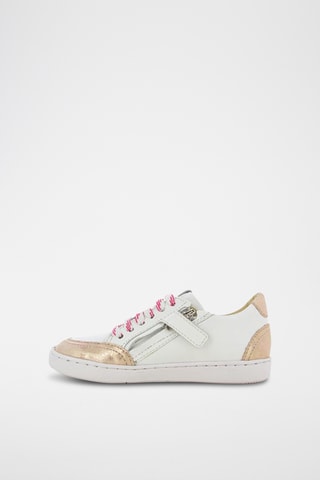 Zapatillas de piel Play Sun - Blanco