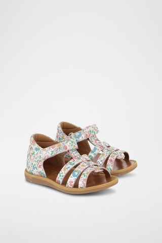 Sandalias de piel Poppy Strap - Multicolor