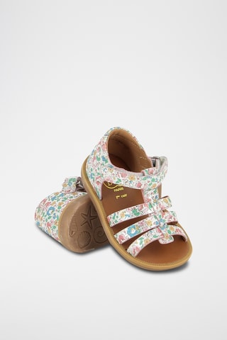 Sandalias de piel Poppy Strap - Multicolor