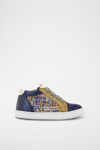 Botines Mousse Zip Top - Multicolor