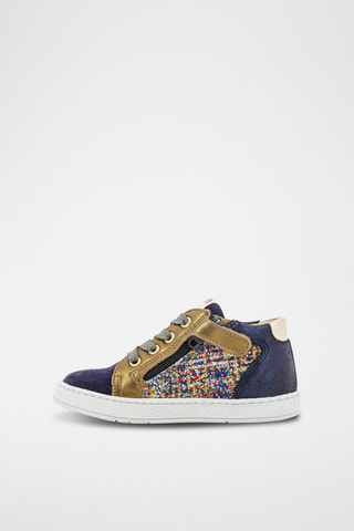 Botines Mousse Zip Top - Multicolor