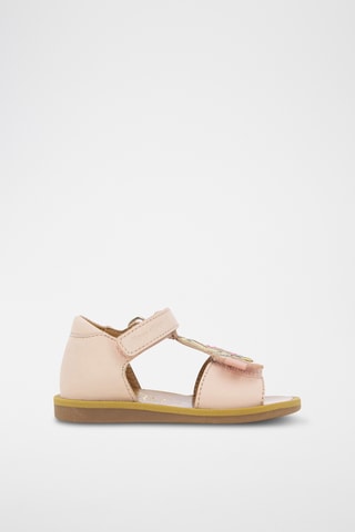 Sandalias de piel Poppy Papillon - Rosa