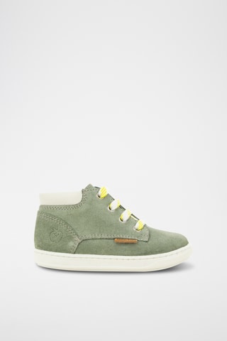 Botines de piel ovina Bouba Zip Desert - Gris