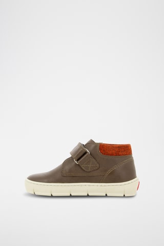 Botines de piel Start Easy Pad - Marrón