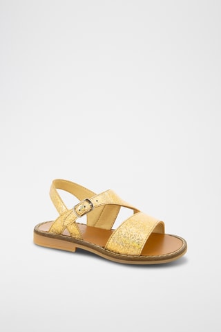 Sandalias de piel Hera Cover - Dorado
