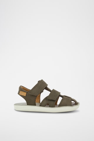 Sandalias de piel Goa New Scratch - Verde