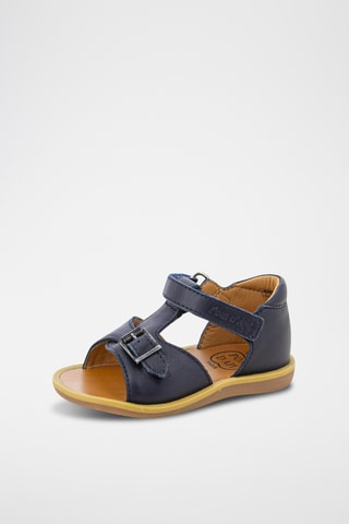 Sandalias de piel Poppy Easy - Azul