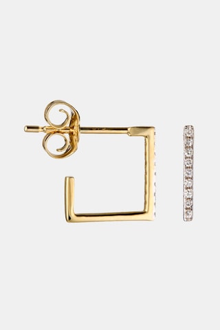 Pendientes Vision - Oro amarillo y diamantes