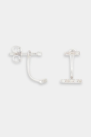 Pendientes Pyrrha - Oro blanco y diamantes
