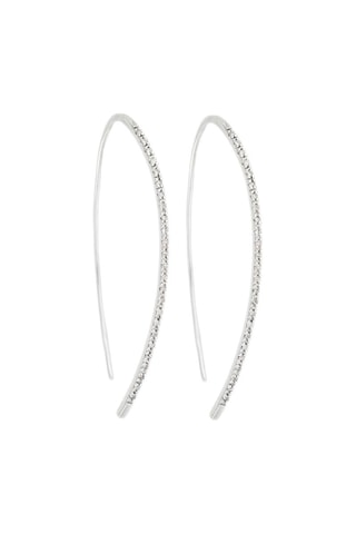 Pendientes Lianes précieuses - Oro blanco y diamantes