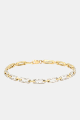 Pulsera Ausar - Oro amarillo y diamantes